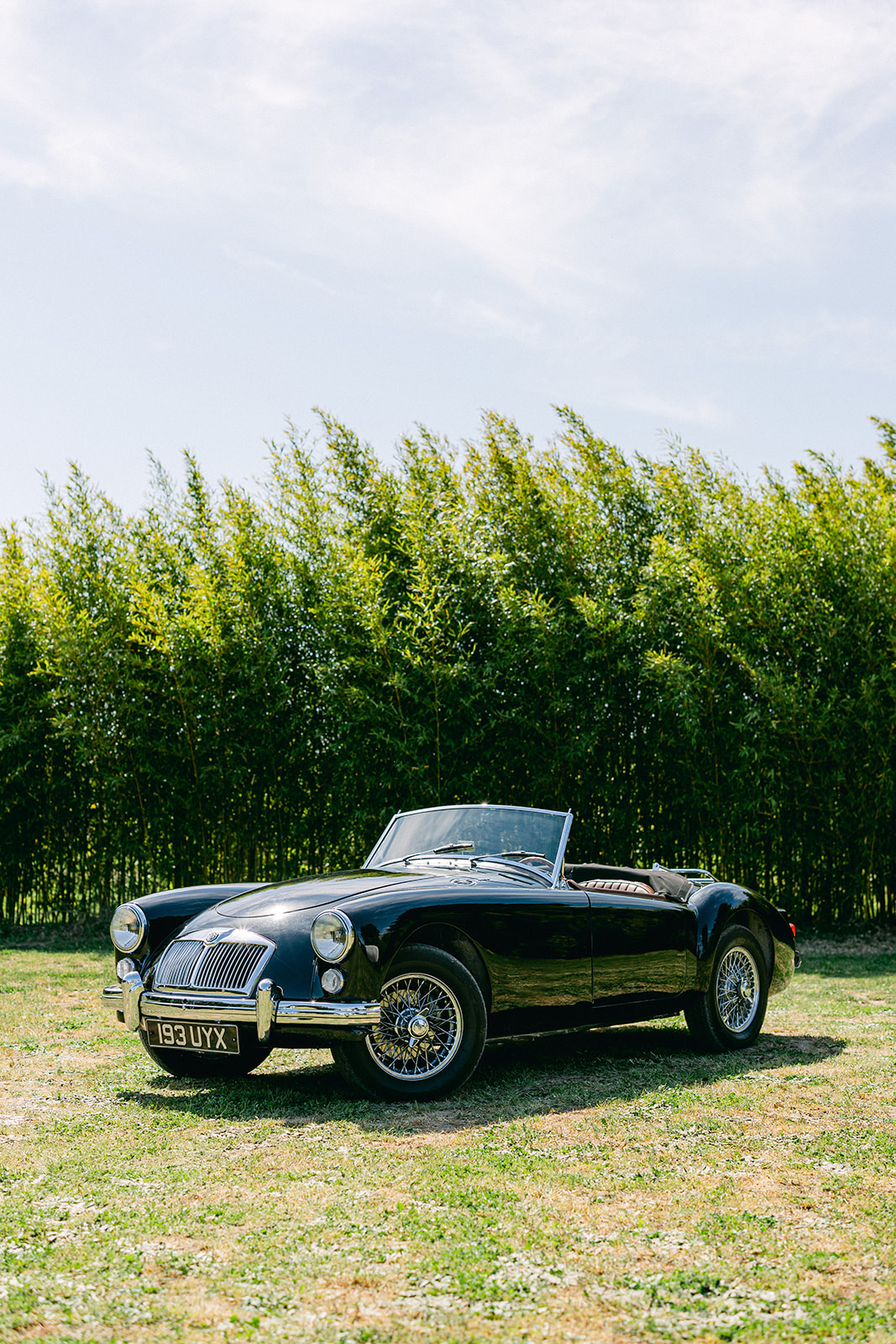 A photopraph of one of the vehicles available for day rental at Provence Classics.