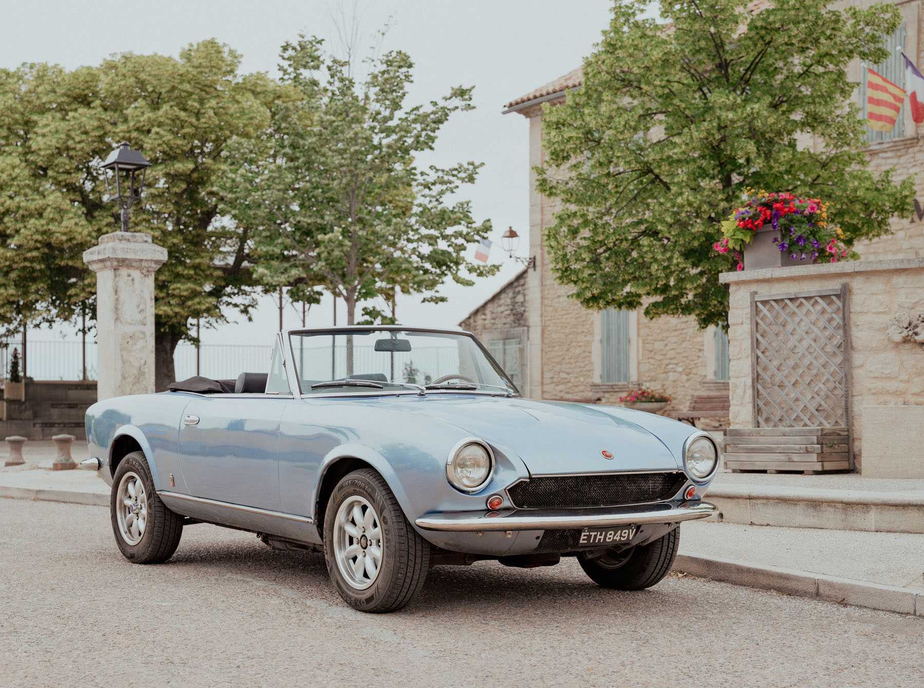 A view of the Provence Classics FIAT Fiat 124 Spider Pininfarina