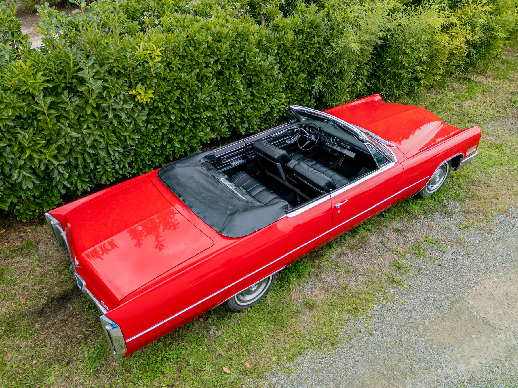A view of the Cadillac Coupe DeVille for sale at Provence Classics