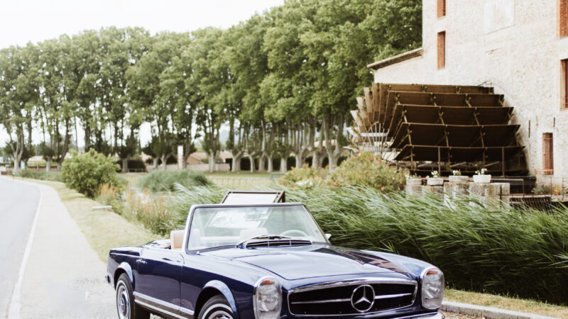 MERCEDES 280SL - RIVIERA BLUE