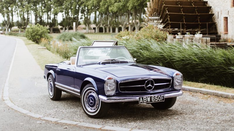 MERCEDES 280SL - RIVIERA BLUE