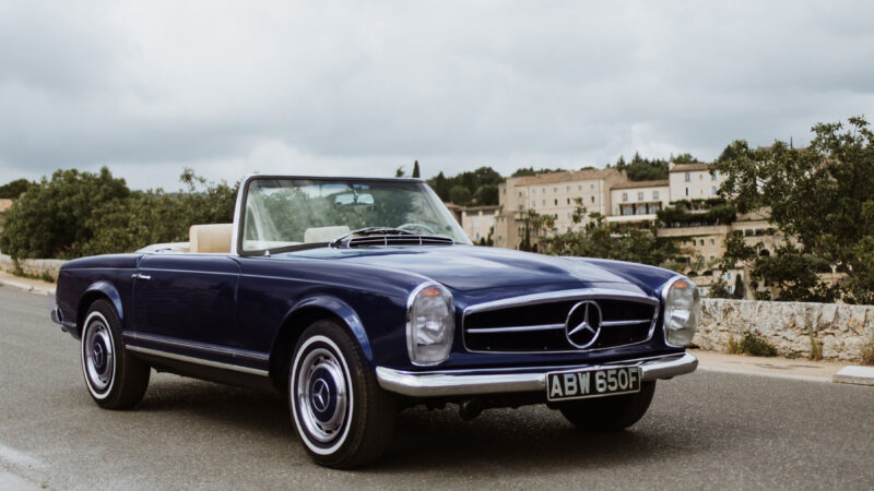 MERCEDES 280SL - RIVIERA BLUE