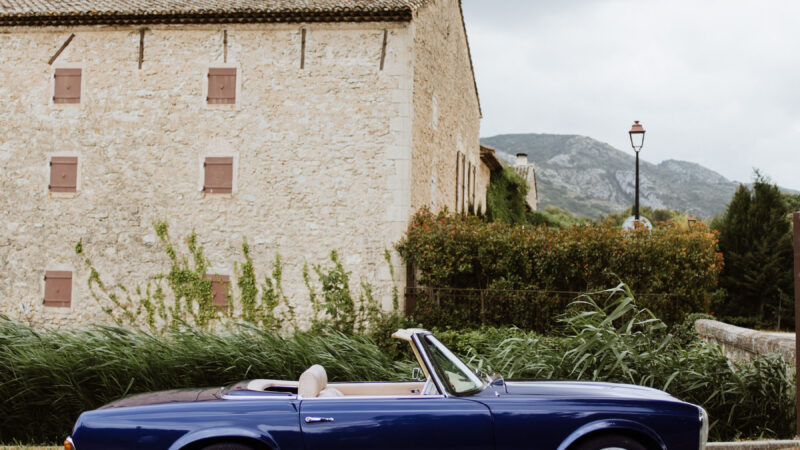 MERCEDES 280SL - RIVIERA BLUE