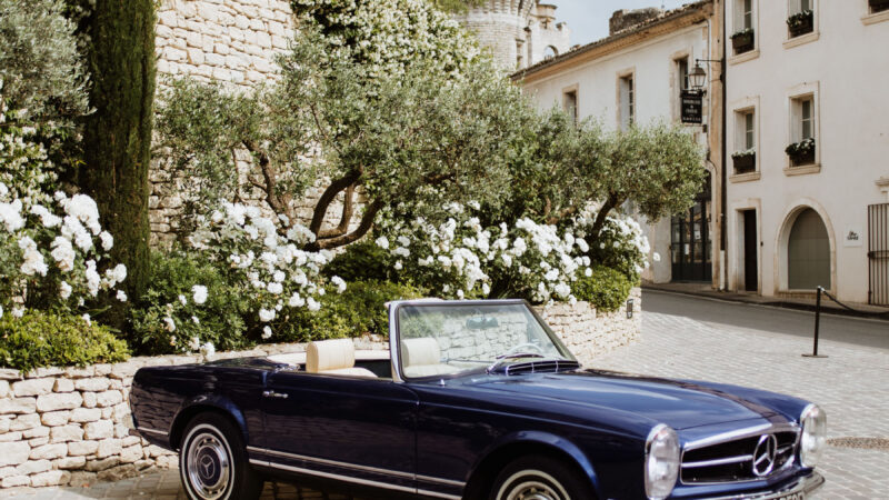 MERCEDES 280SL - RIVIERA BLUE