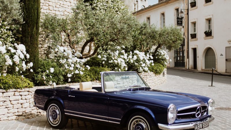 MERCEDES 280SL - RIVIERA BLUE
