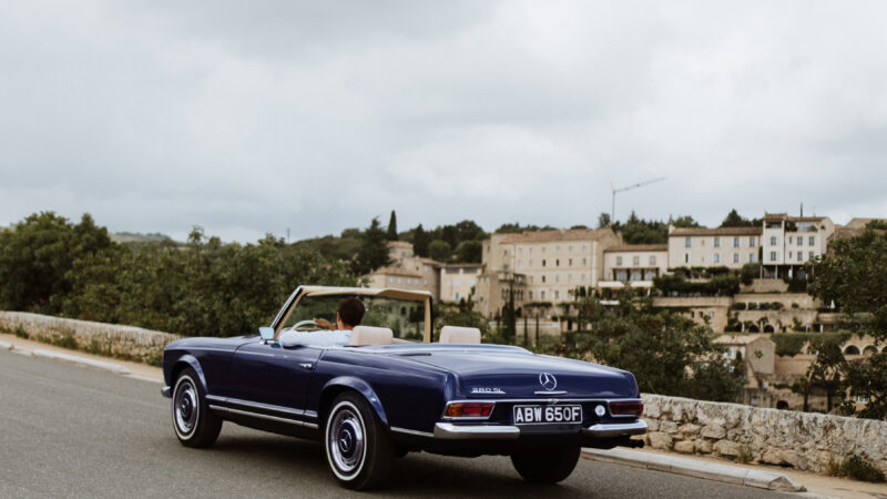MERCEDES 280SL - RIVIERA BLUE