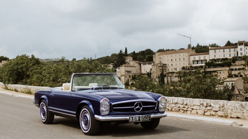 MERCEDES 280SL - RIVIERA BLUE