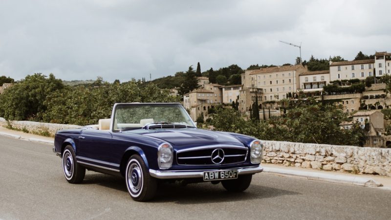 MERCEDES 280SL - RIVIERA BLUE