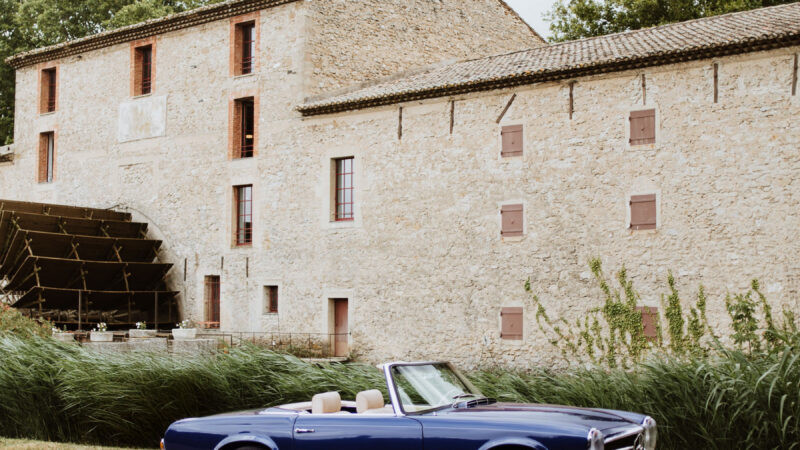 MERCEDES 280SL - RIVIERA BLUE