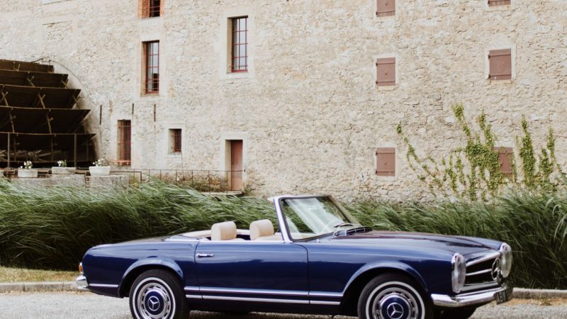 MERCEDES 280SL - RIVIERA BLUE