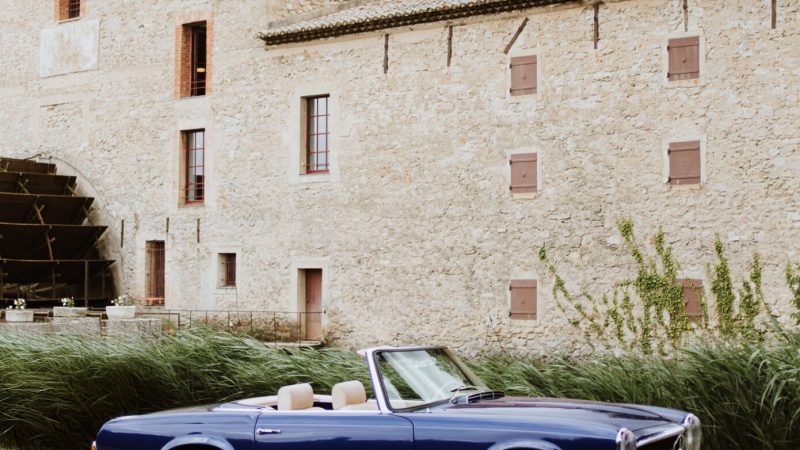 MERCEDES 280SL - RIVIERA BLUE