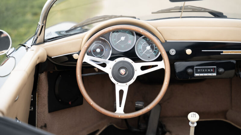 PORSCHE 356 SPEEDSTER - BLACK