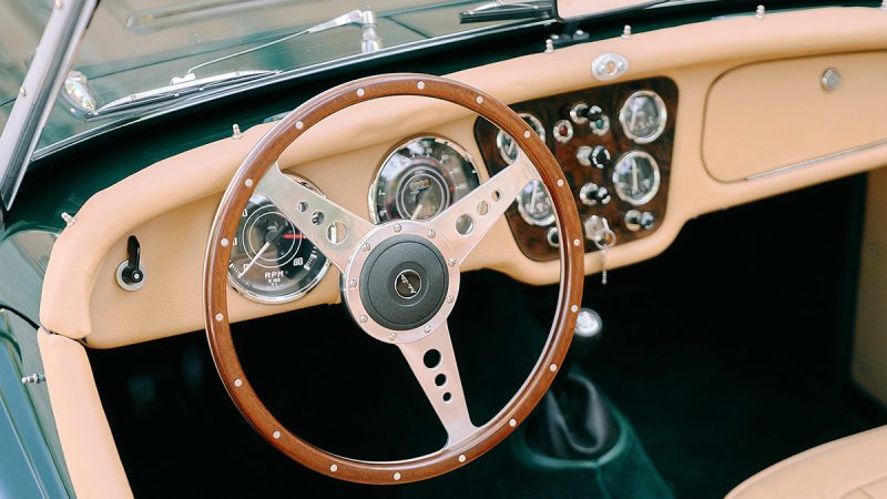 TRIUMPH TR3A - GREEN
