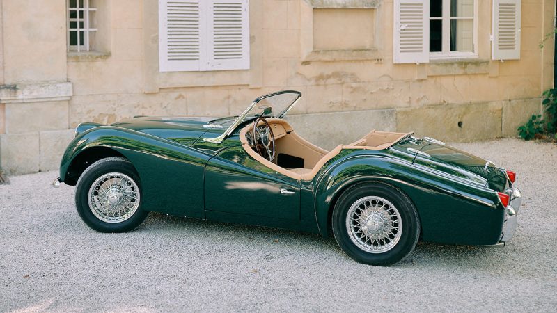 TRIUMPH TR3A - GREEN