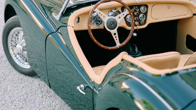 TRIUMPH TR3A - GREEN
