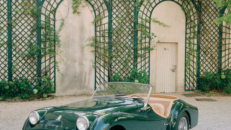 TRIUMPH TR3A - GREEN