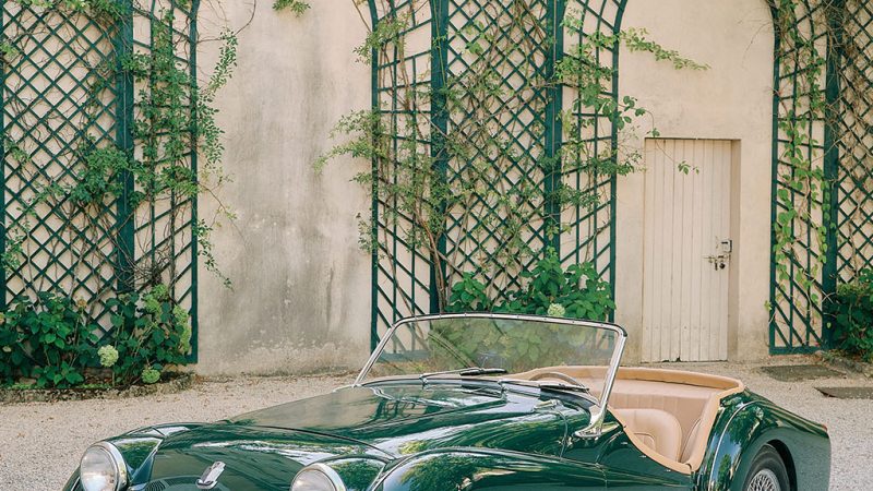TRIUMPH TR3A - GREEN