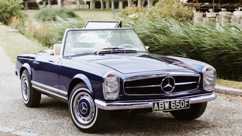 MERCEDES 280SL - RIVIERA BLUE